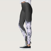 Leggings Cool Amethyst White Wolf (Gauche)