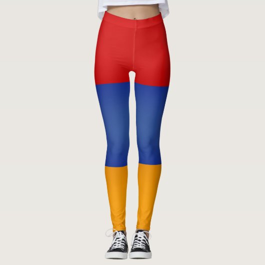 Leggings Cool Arménie Drapeau mode (Devant)