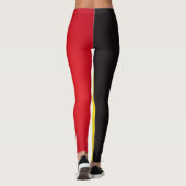 Leggings Cool Belgique Drapeau (Dos)