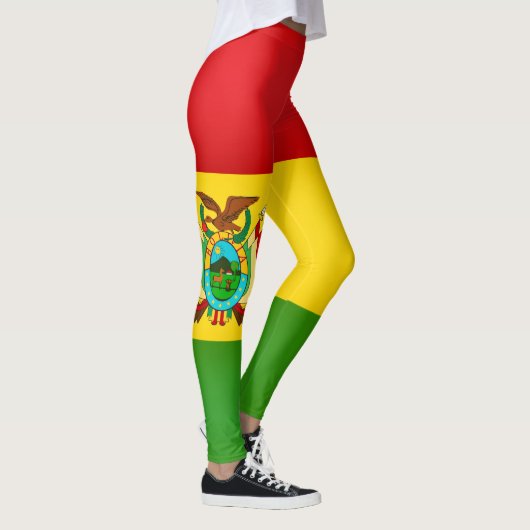 Leggings Cool Bolivie Drapeau mode (Droite)