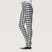 Leggings Cool Chic houndstooth À damiers Motif Votre couleu (Gauche)