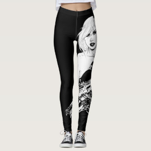 Leggings cool de Badass - b&w