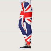 Leggings cool drapeau britannique rouge bleu blanc union ja (Gauche)