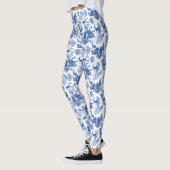 Leggings Cool Elegant Blue Deer French Toile (Gauche)