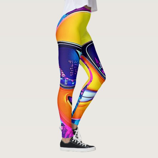 Leggings Cool 😎 Emoji Fun (Droite)