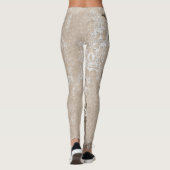 Leggings Cool Ephemera Motif Abstraite, femmes mignonnes (Dos)