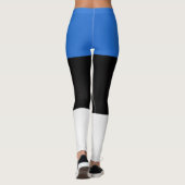 Leggings Cool Estonie Drapeau mode (Dos)