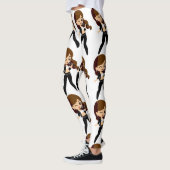 Leggings Cool fille chante Karaoke Thunder_Cove (Gauche)