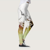 Leggings Cool goutte d'eau sur la pomme (Droite)