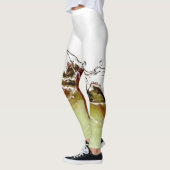 Leggings Cool goutte d'eau sur la pomme (Gauche)