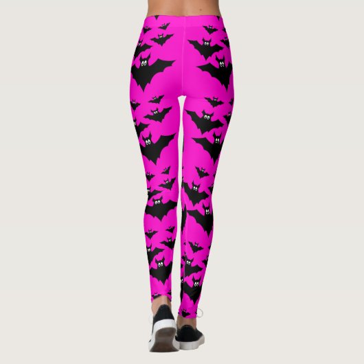 Leggings Cool mignon chauves chauves-chauves-souris Hallowe (Dos)