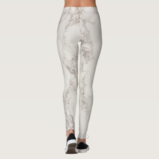 Leggings Cool moderne marbre gris pierre (Dos)