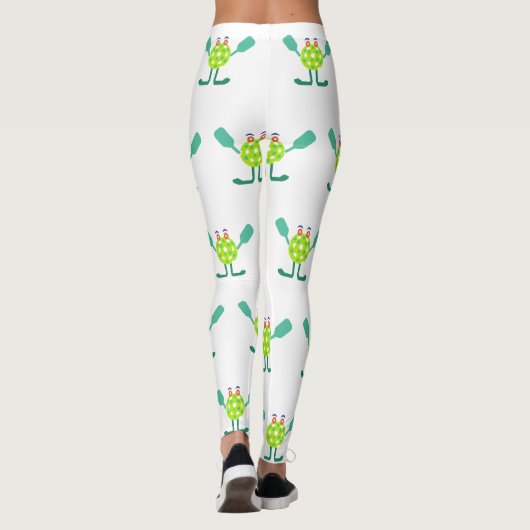Leggings Cool Mr Pickle-ball Pattern  (Dos)