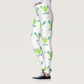 Leggings Cool Mr Pickle-ball Pattern  (Gauche)