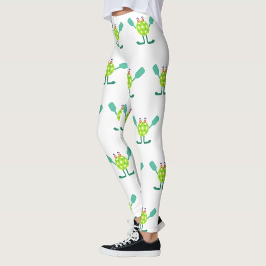 Leggings Cool Mr Pickle-ball Pattern  (Gauche)
