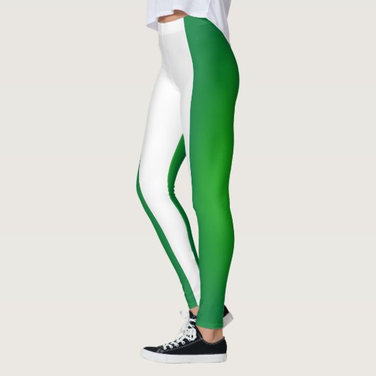 Leggings Cool Nigeria Drapeau Mode (Gauche)