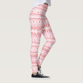 Leggings Cool Pink Zigzag Chevron (Droite)