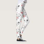 Leggings Cool Retro Punk Rock motif (Droite)