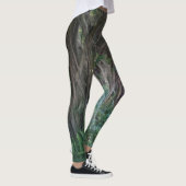 Leggings Cool Tress Forêt foncée Imprimer (Droite)