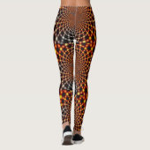 Leggings Cool Unique Mandala à Motif Abstrait (Dos)