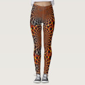 Leggings Cool Unique Mandala à Motif Abstrait (Devant)