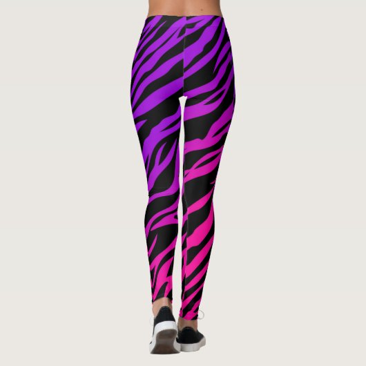 Leggings Cool Zebra Print (Dos)