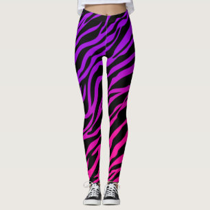 Leggings Cool Zebra Print