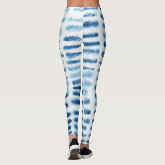Leggings Copie d'aquarelle d'Indigio (Dos)