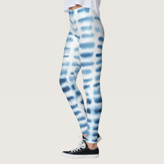 Leggings Copie d'aquarelle d'Indigio (Gauche)