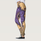 Leggings Copie d'art de fractale de Mandelbrot (Gauche)