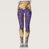 Leggings Copie d'art de fractale de Mandelbrot (Devant)