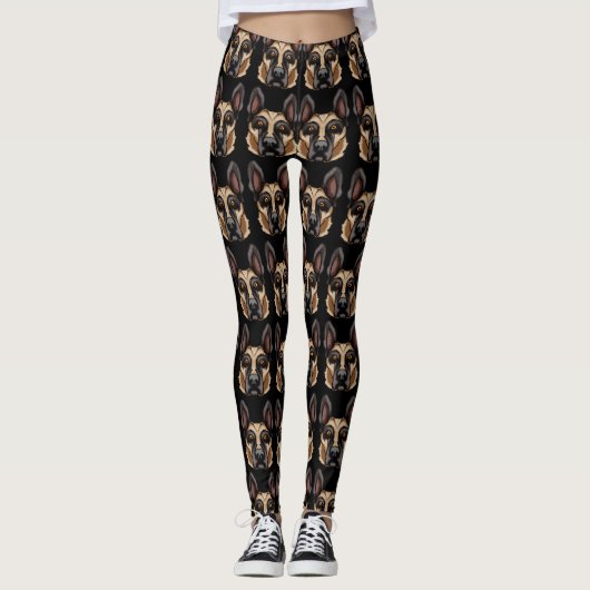 Leggings Copie de berger allemand (Devant)