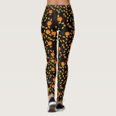 Leggings Copie de nouveauté de bonbons au maïs à Halloween (Dos)
