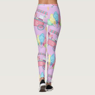 Leggings Copie de sucrerie de coton partout