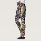 Leggings Copie de tissu de boue de Dogon (Gauche)