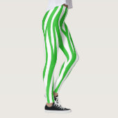 Leggings Copie de zèbre de chaux (Droite)
