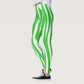 Leggings Copie de zèbre de chaux (Gauche)