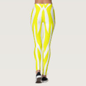 Leggings Copie jaune de zèbre (Dos)