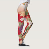 Leggings Copie orientale de fleur (Droite)