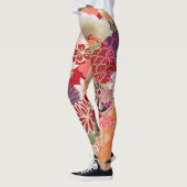 Leggings Copie orientale de fleur (Gauche)