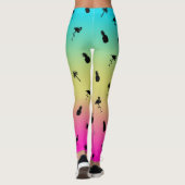 Leggings Copie tropicale (Dos)
