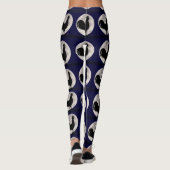 Leggings Coq au clair de lune (Dos)