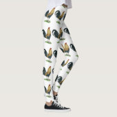 Leggings Coq de combat : Dom ou Crele (Droite)