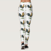 Leggings Coq de combat : Dom ou Crele (Dos)