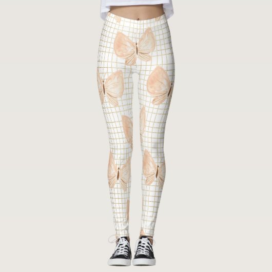 Leggings Coques fleurs sauvages (Devant)