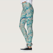 Leggings ~ Coques turquoise ~ (Gauche)
