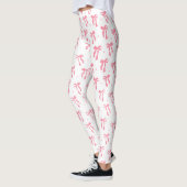 Leggings Coquette pink bow (Gauche)