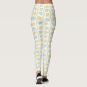 Leggings Coquillage et vagues de plage Été (Dos)
