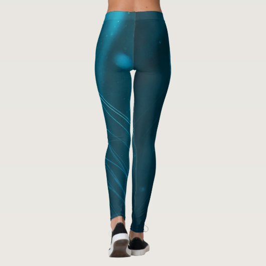 Leggings Coquillages blancs (Dos)