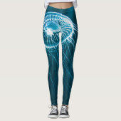 Leggings Coquillages blancs (Devant)